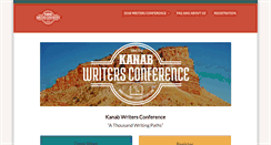 Desktop Screenshot of kanabwritersconference.com